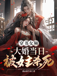 The female channel who wears books, is killed by the heroine on her wedding day
